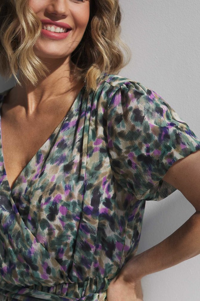 Chiffon maxi dress for communion or wedding