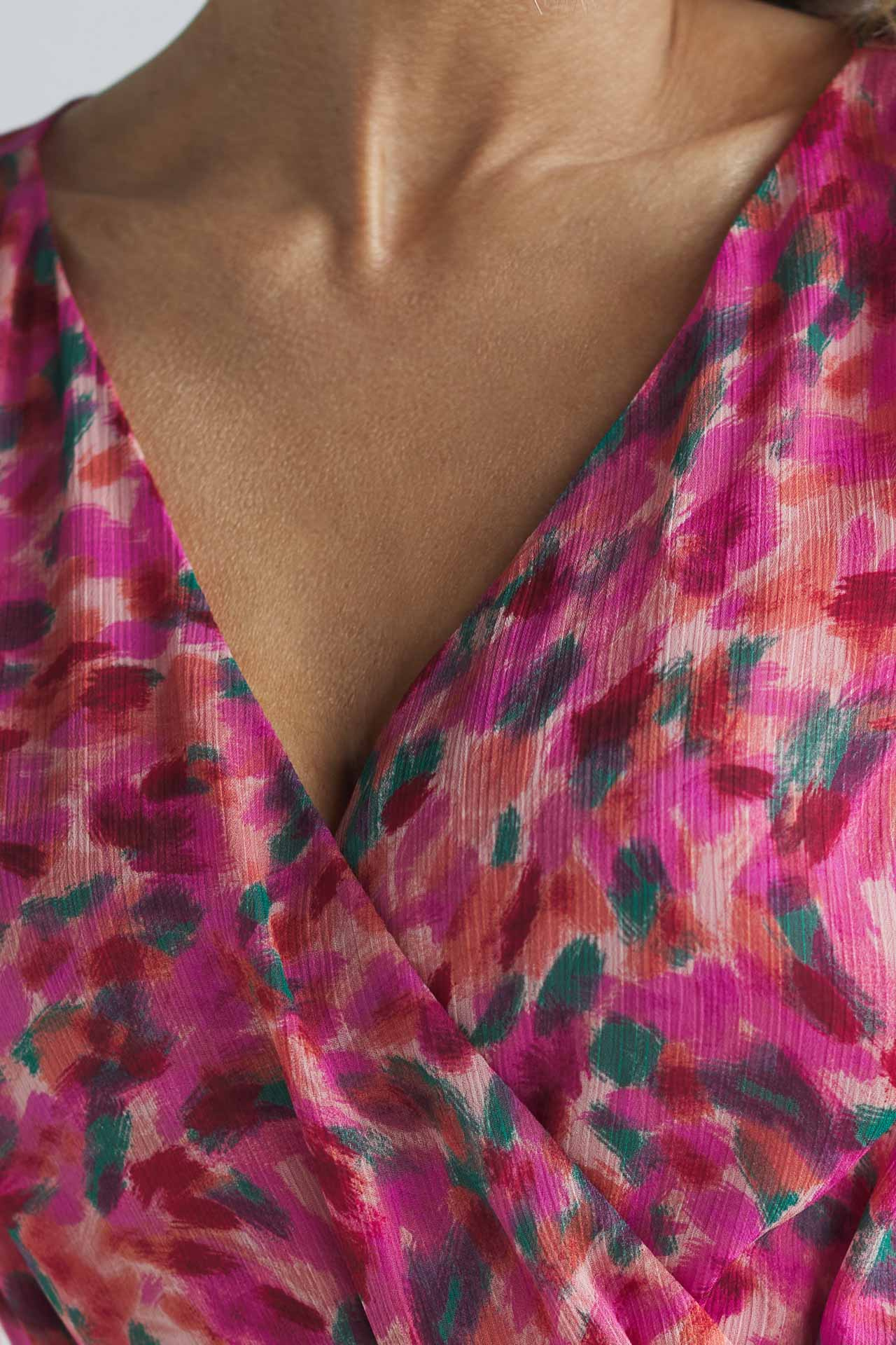 Chiffon maxi dress for communion or wedding