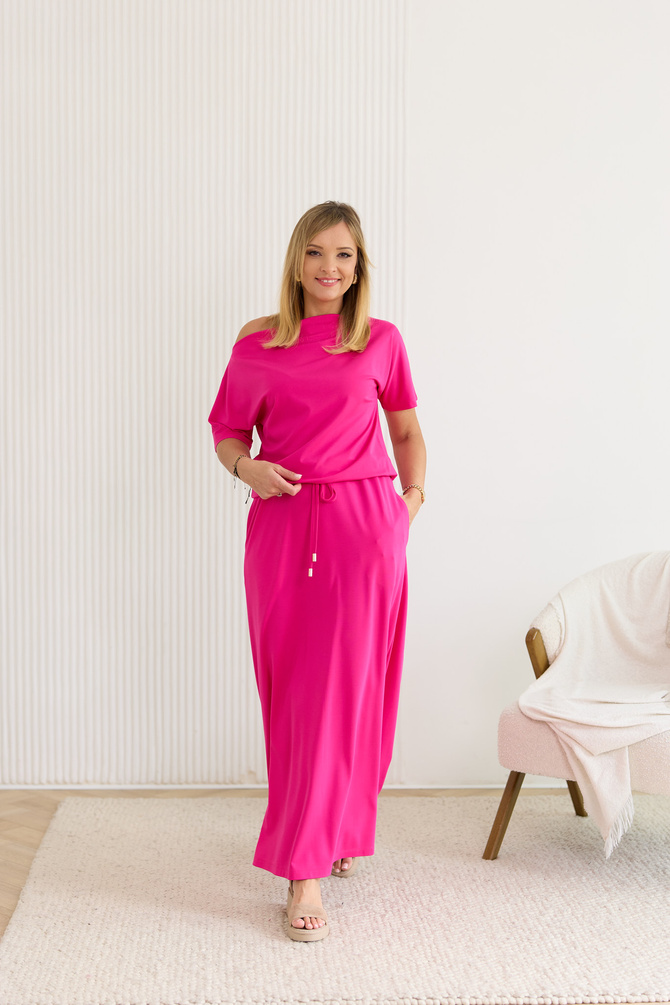 Long knitted summer dress Morgan Light