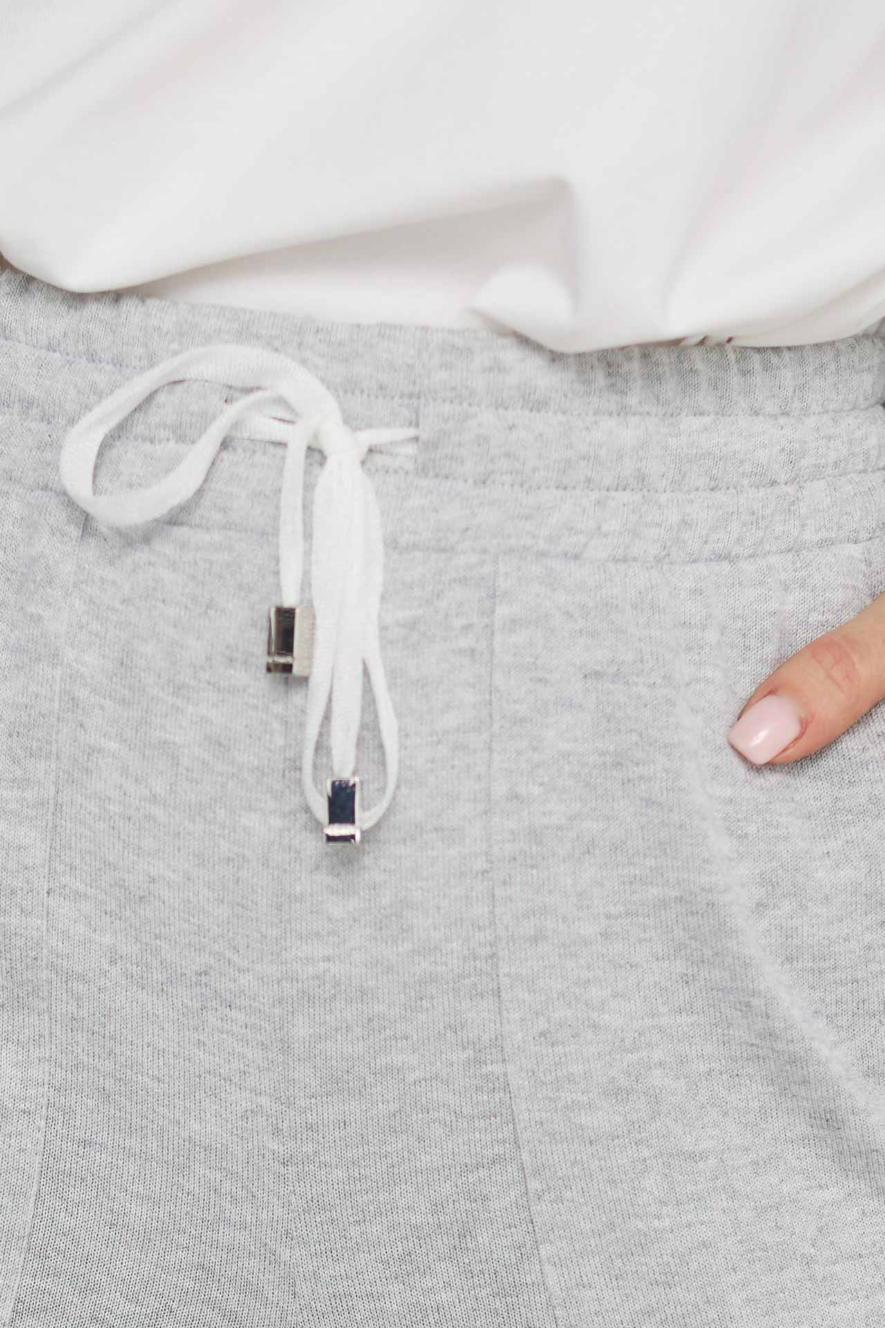 Komplet kardigan ze spodniami, cienki sweterek