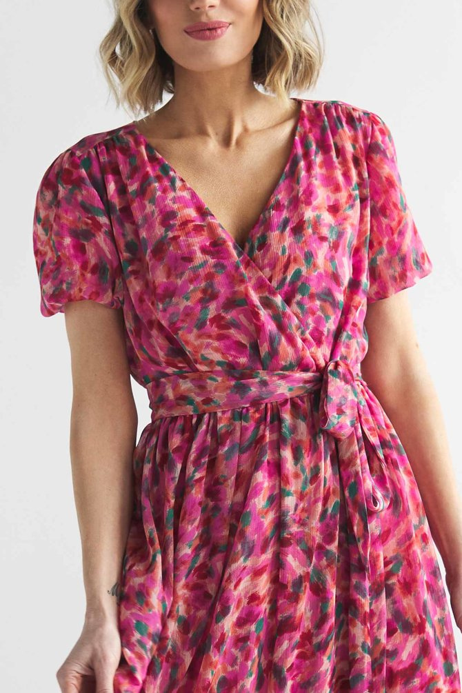 Chiffon maxi dress for communion or wedding